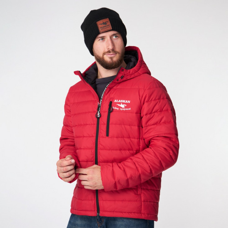 Куртка Alaskan Juneau Red  M утепл.стеганая