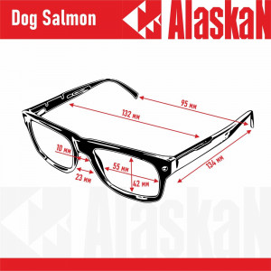 Очки Alaskan Dog Salmon Очки Alaskan Dog Salmon