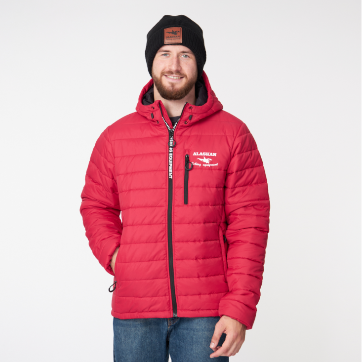 Куртка Alaskan Juneau Red  M утепл.стеганая